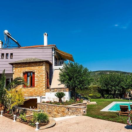 Chariklia'S House With Private Pool Villa Káto Lekhónia Dış mekan fotoğraf