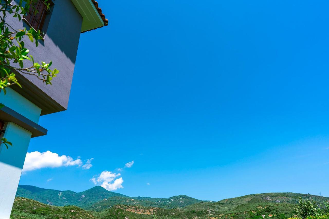 Chariklia'S House With Private Pool Villa Káto Lekhónia Dış mekan fotoğraf