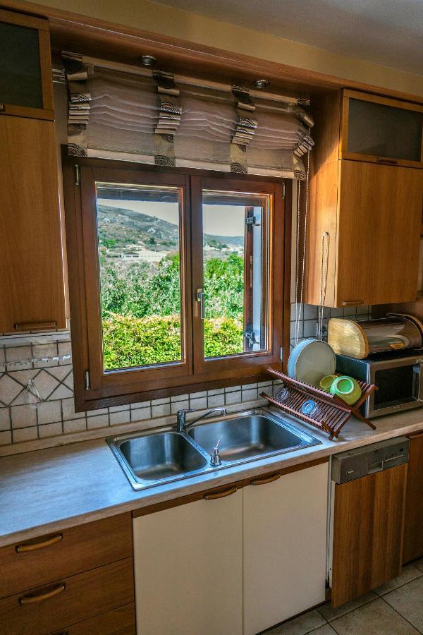 Chariklia'S House With Private Pool Villa Káto Lekhónia Dış mekan fotoğraf